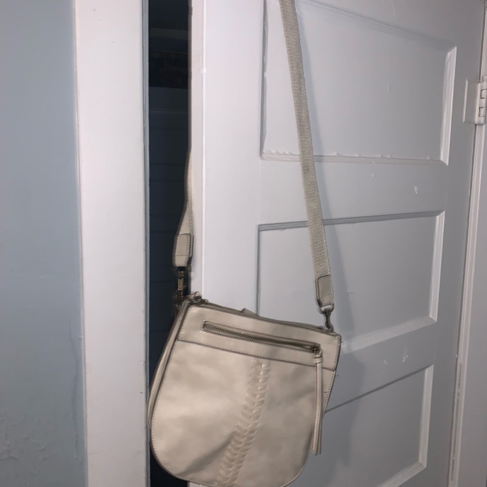 Cream Crossbody Bag
